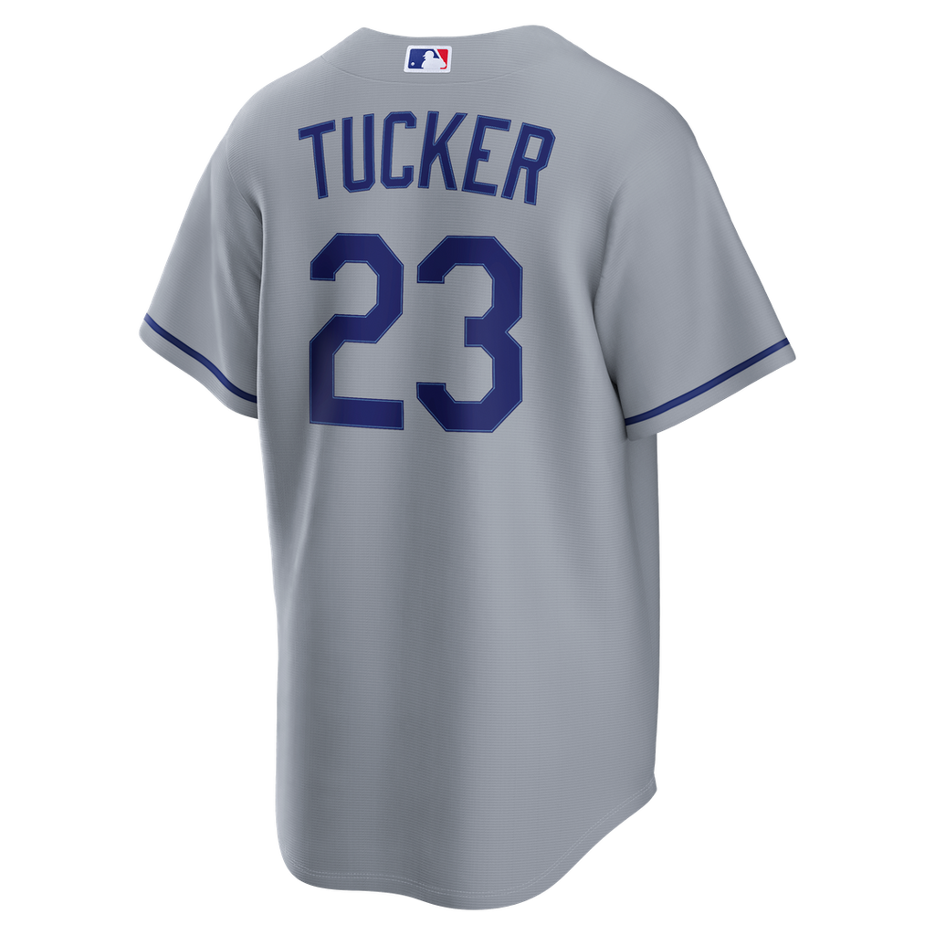 Kyle Tucker Los Angeles Dodgers Road Jersey - Gray