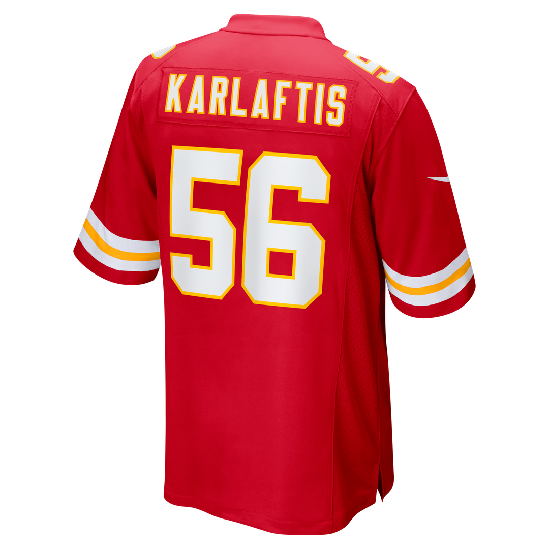 George Karlaftis Kansas City Chiefs Player Jersey - Red