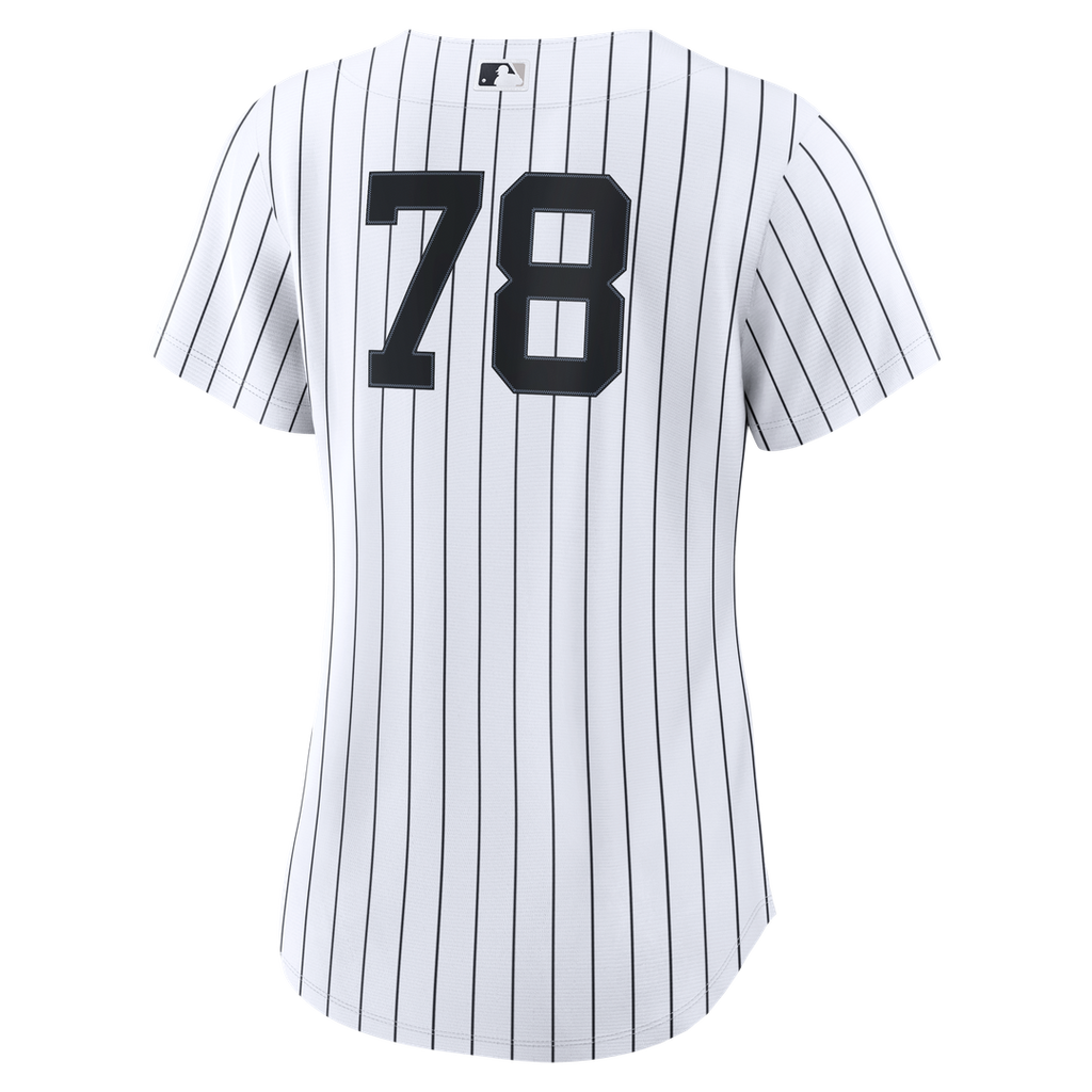 Spencer Jones New York Yankees Women's Home Jersey - White