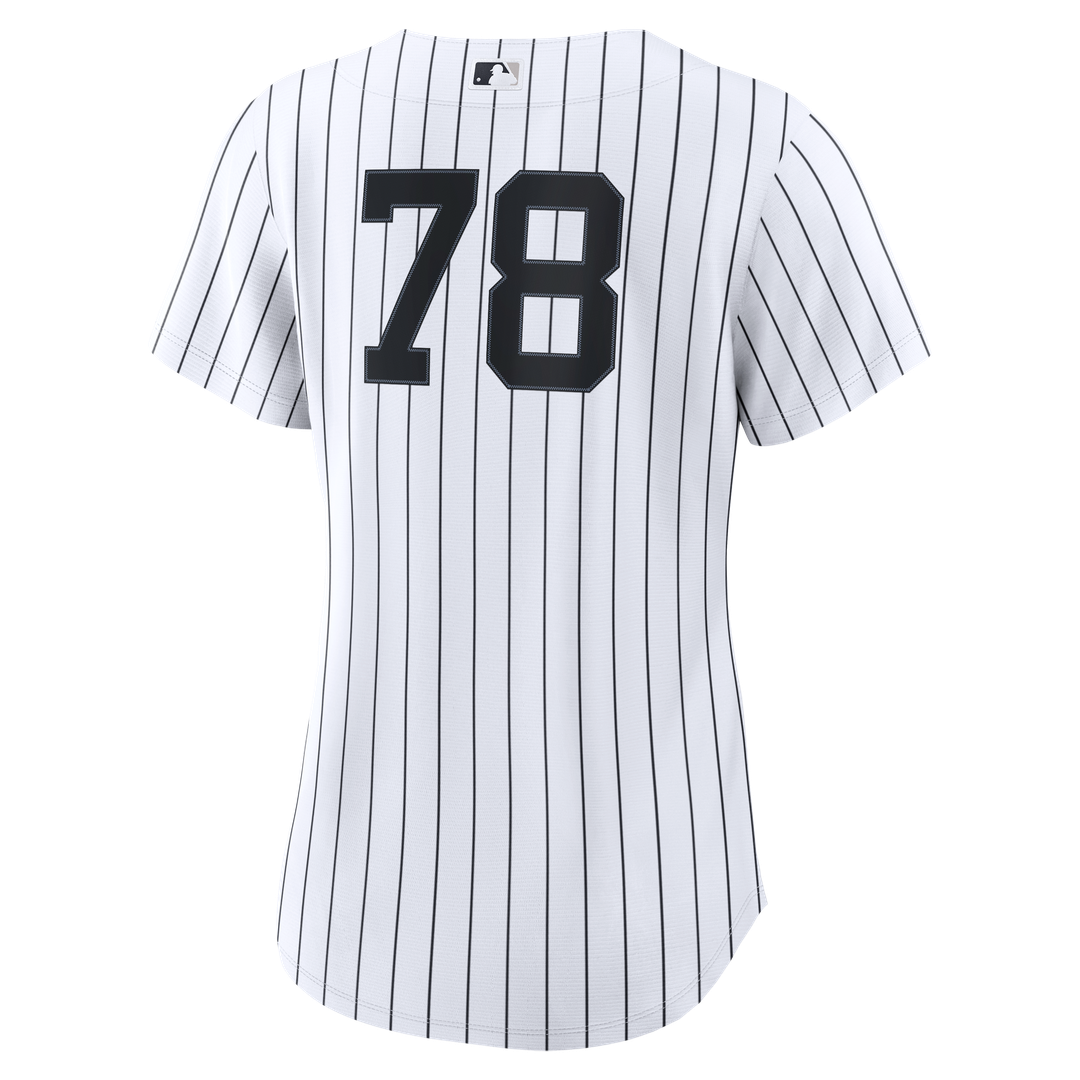 Spencer Jones New York Yankees Women's Home Jersey - White