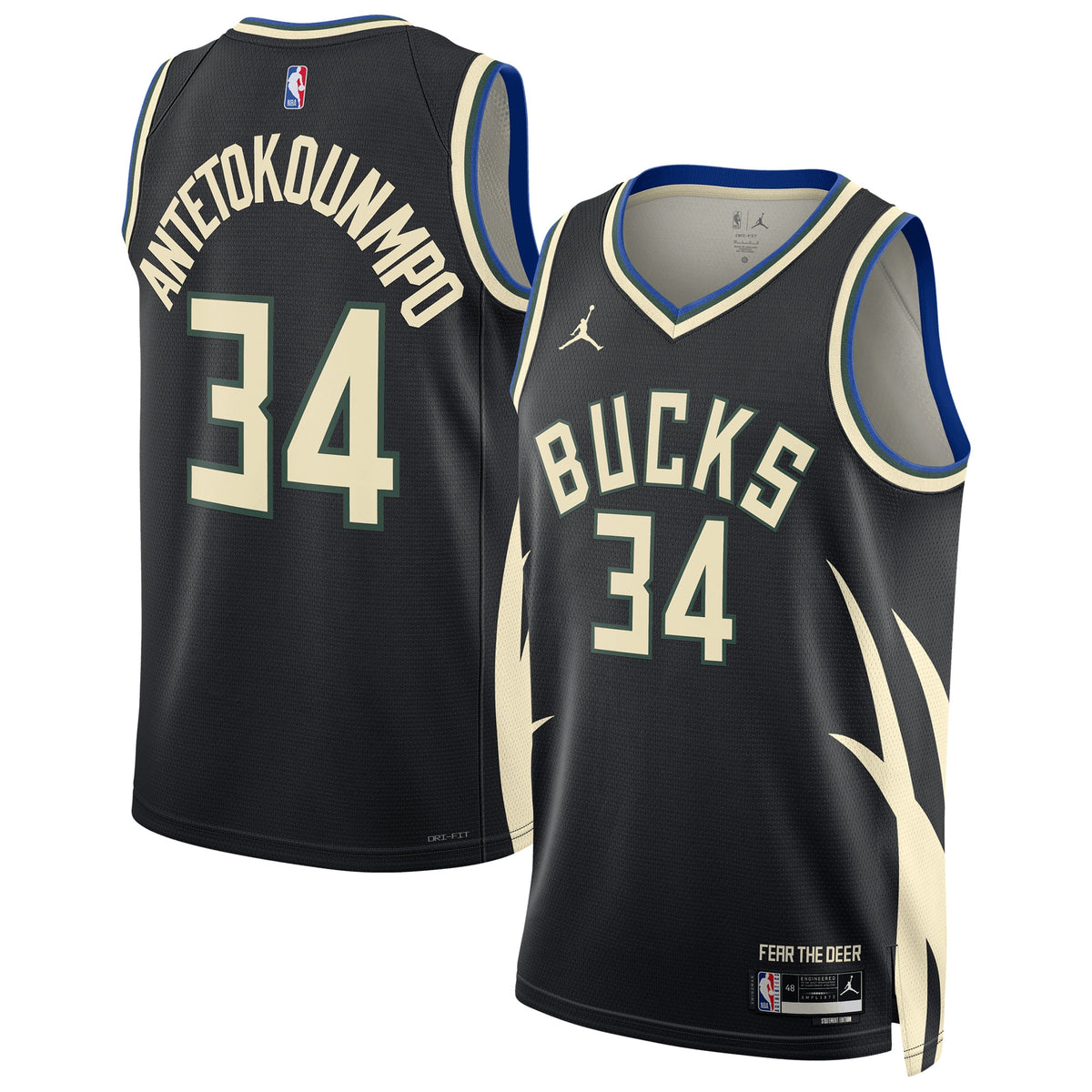 Milwaukee Bucks Giannis Antetokounmpo Jersey - Mens