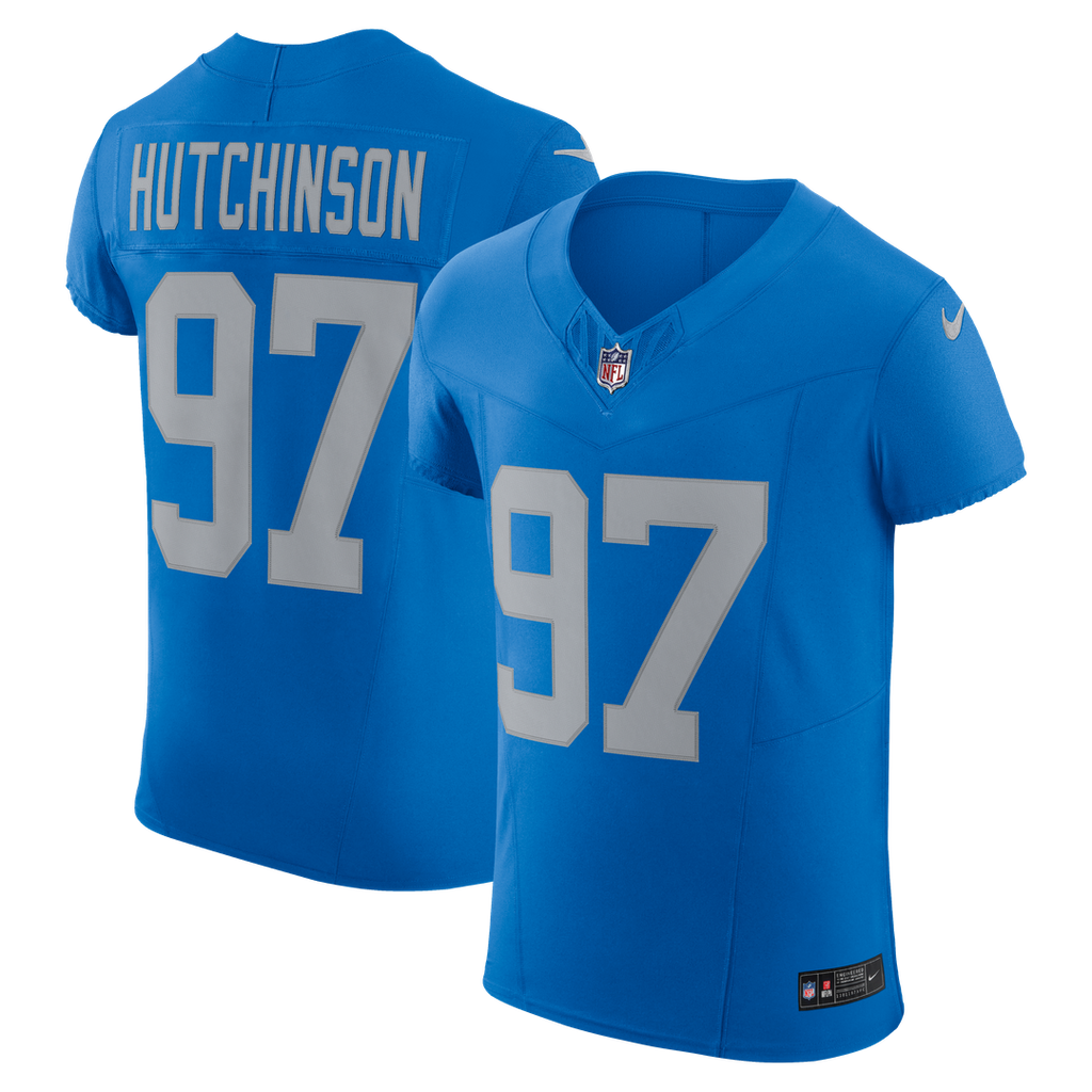 Aidan Hutchinson Detroit Lions Alternate Elite Jersey - Blue