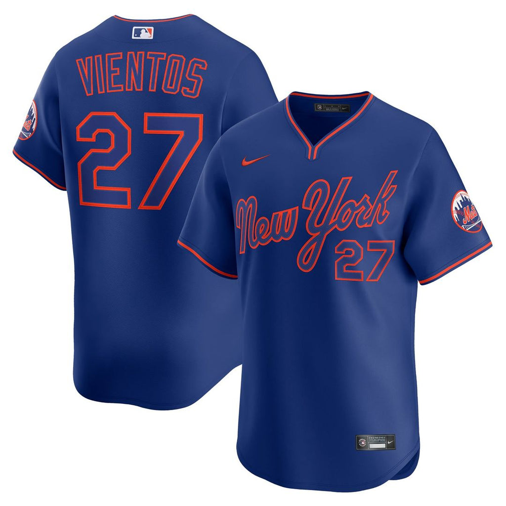 Mark Vientos New York Mets All-Star Jersey - Gray