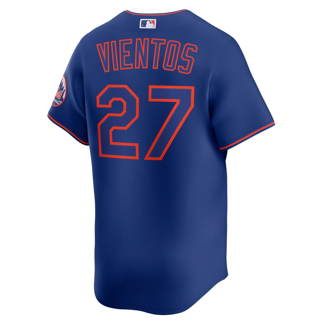 Mark Vientos New York Mets All-Star Jersey - Gray