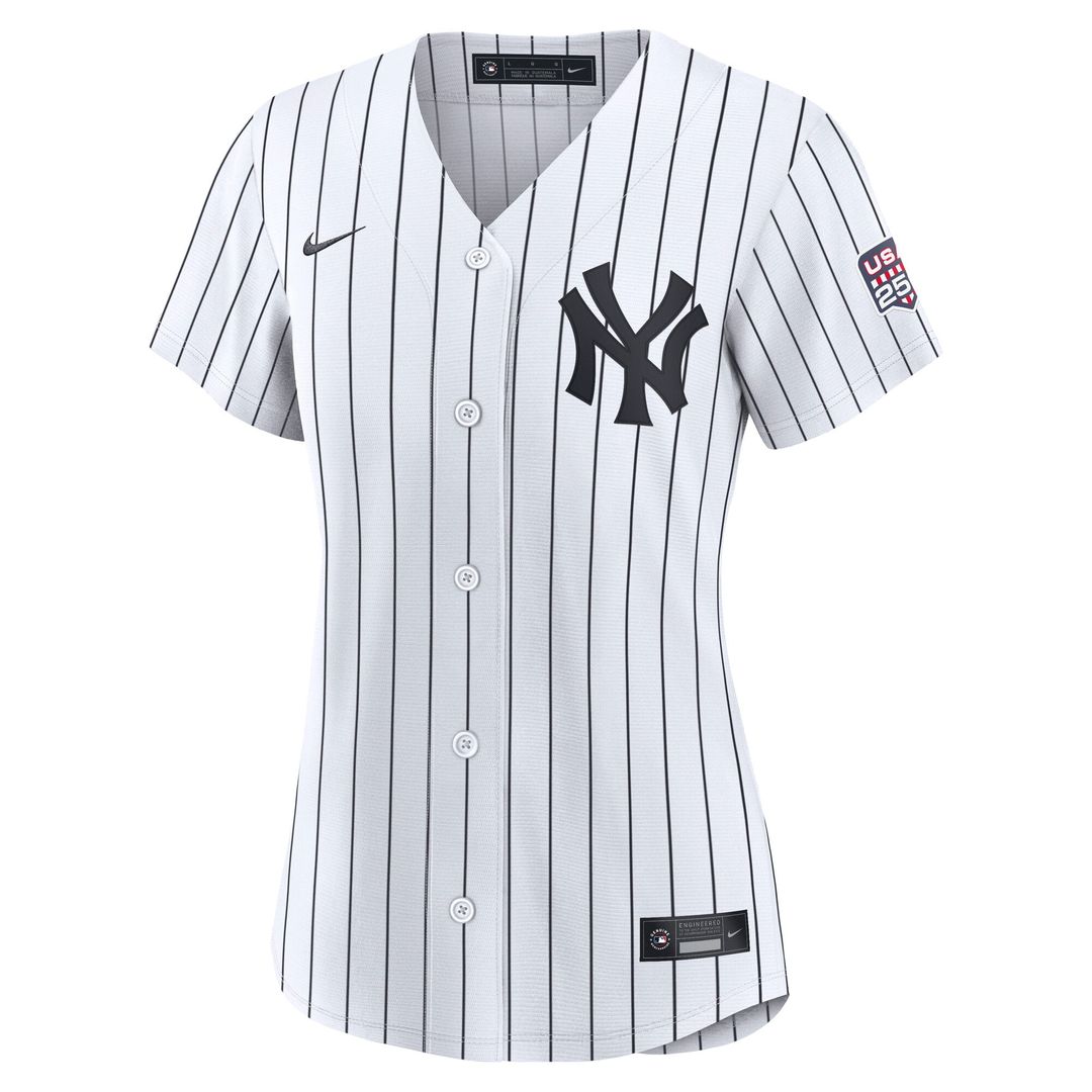Fourth of July Women's New York Yankees Cody Bellinger White USA 250 Jersey