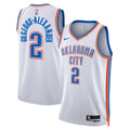 Oklahoma City Thunder Jersey - White - Shai Gilgeous-Alexander - Unisex