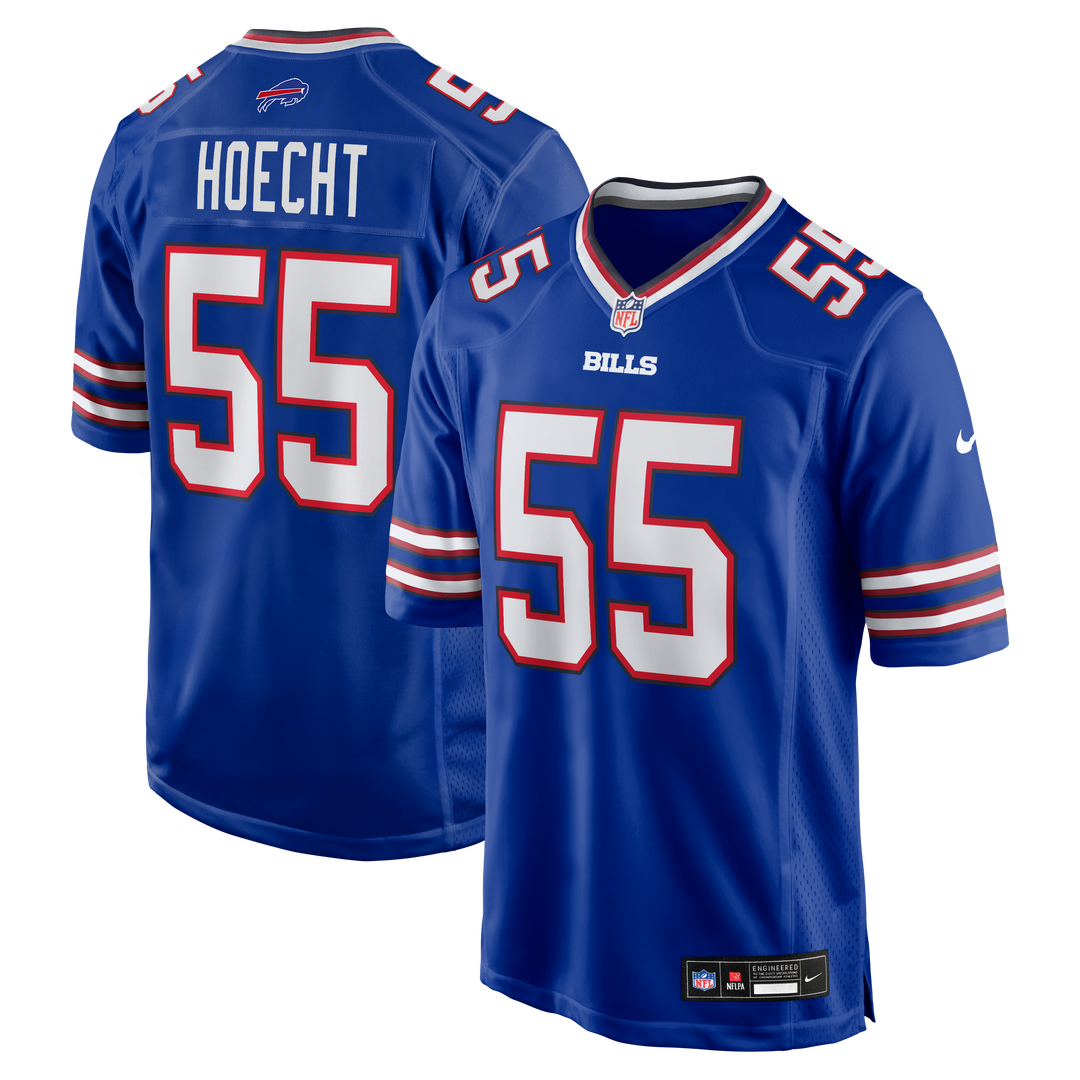 Michael Hoecht Buffalo Bills Team Jersey - Royal