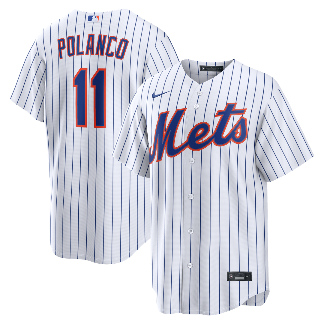 Jorge Polanco New York Mets Home Jersey - White