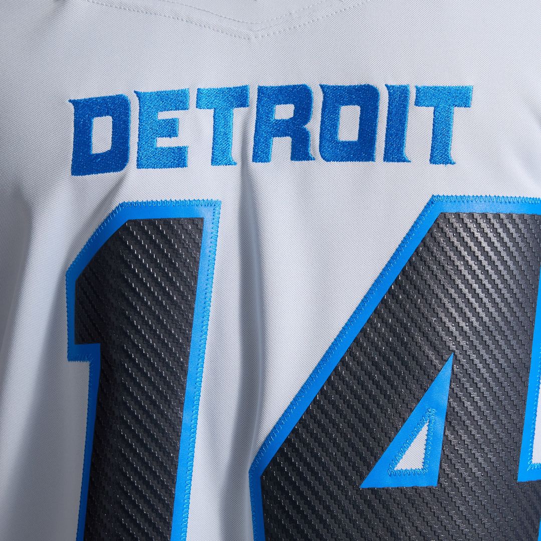 Amon-Ra St. Brown Detroit Lions 2026 Rivalries Collection Stitched Jersey - Silver