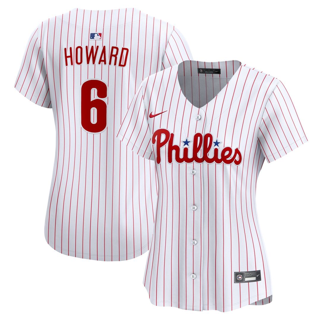 Ryan Howard Philadelphia Phillies Women's Alternate Jersey - Light Blue