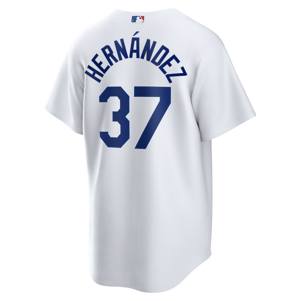 Teoscar Hernández Los Angeles Dodgers Home Jersey - White