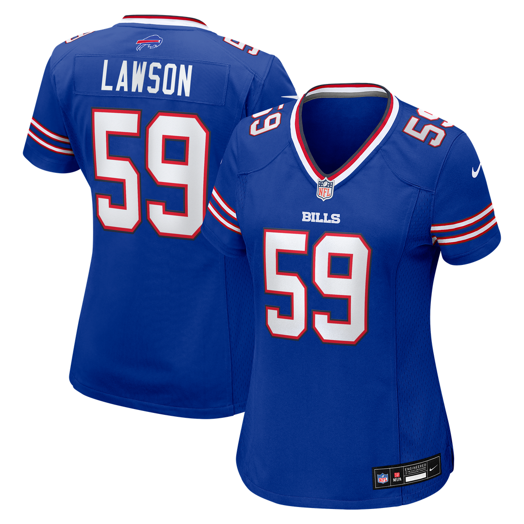 Shaq Lawson Buffalo Bills Women's Team Jersey - Royal