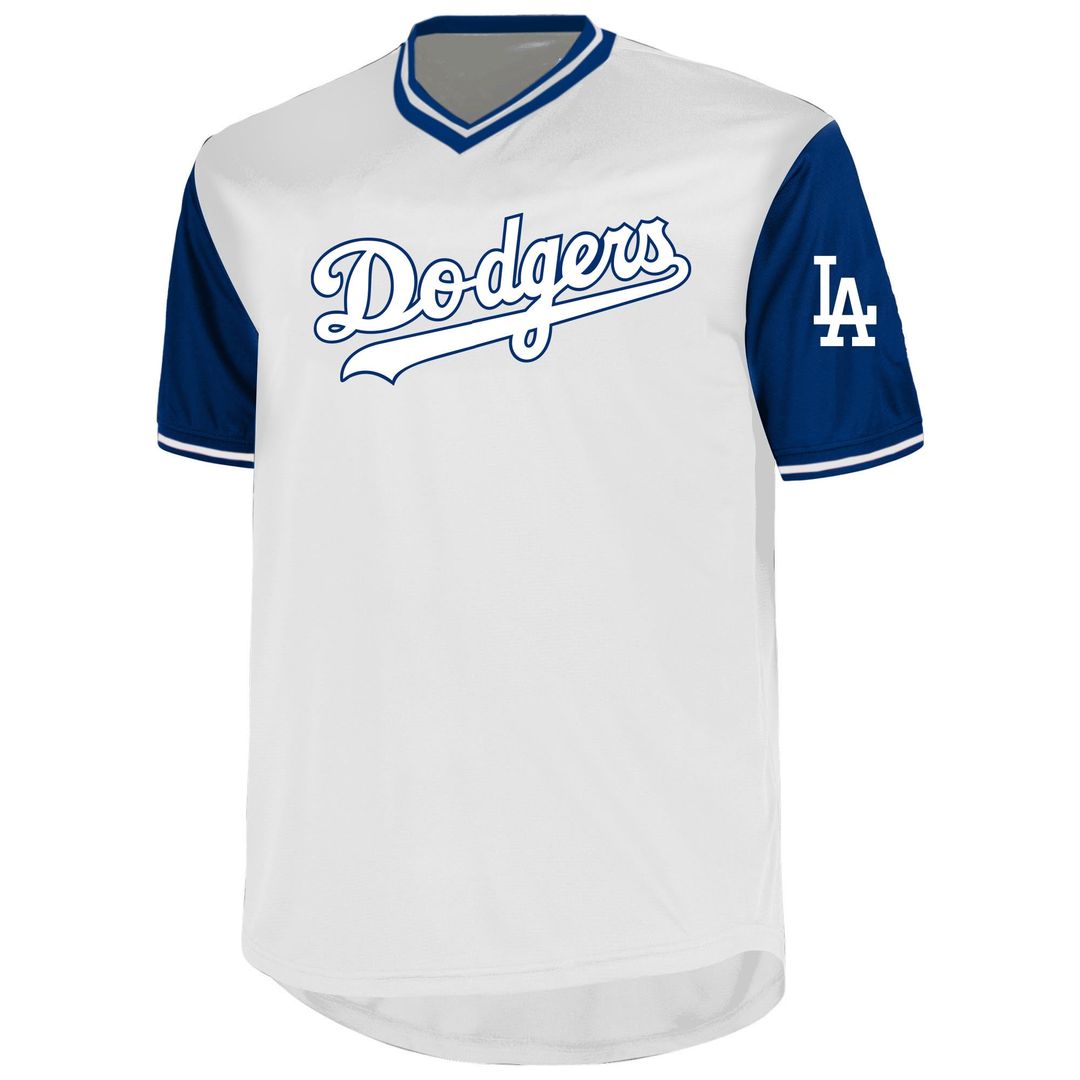 Mookie Betts Los Angeles Dodgers Big & Tall Name & Number Jersey - White