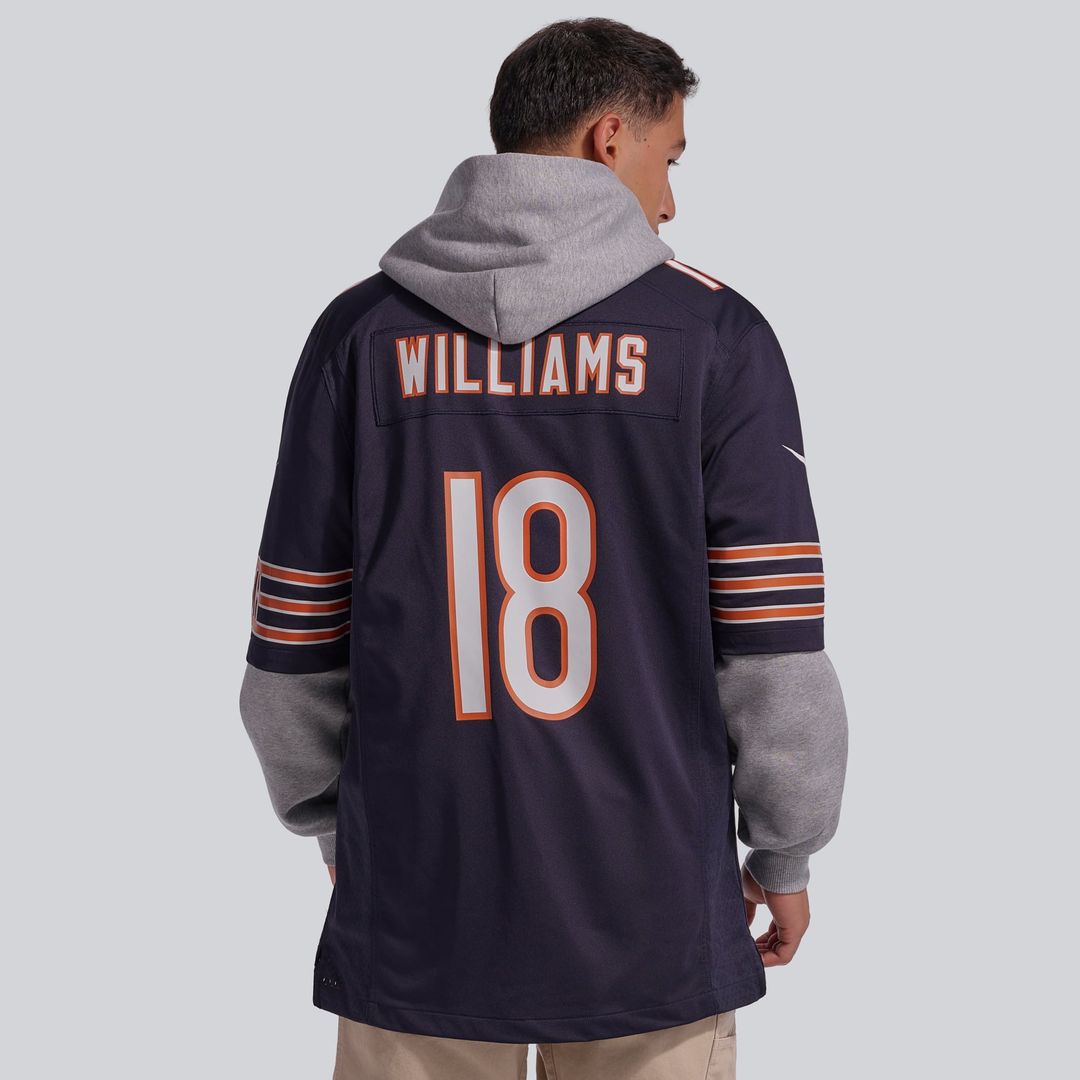 Caleb Williams Chicago Bears Player Jersey - Navy