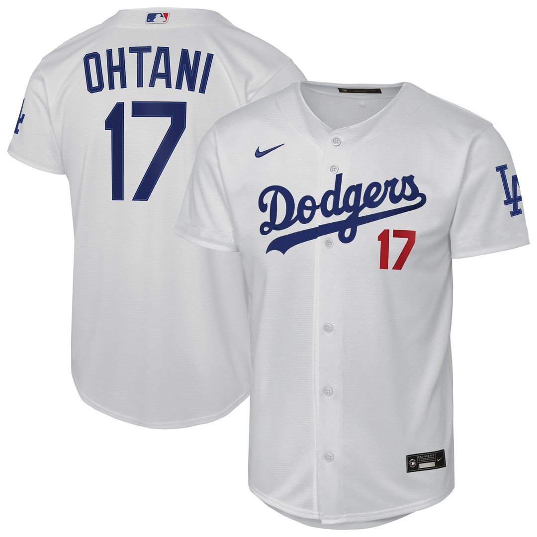 Shohei Ohtani Los Angeles Dodgers Youth Home Jersey - White