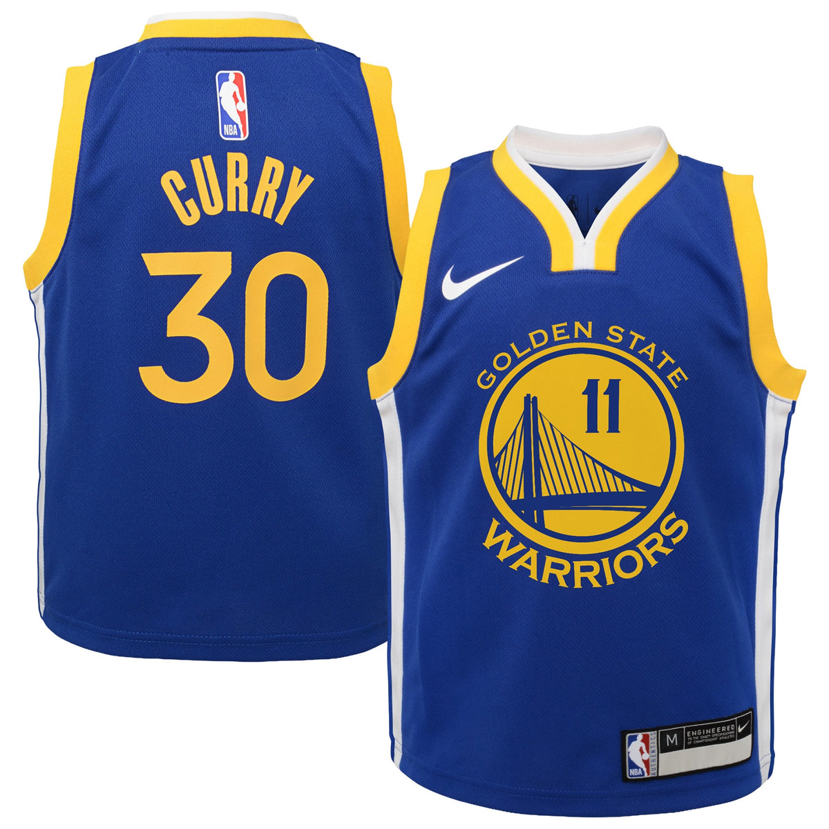 Golden State Warriors Jersey - Stephen Curry - Toddlers