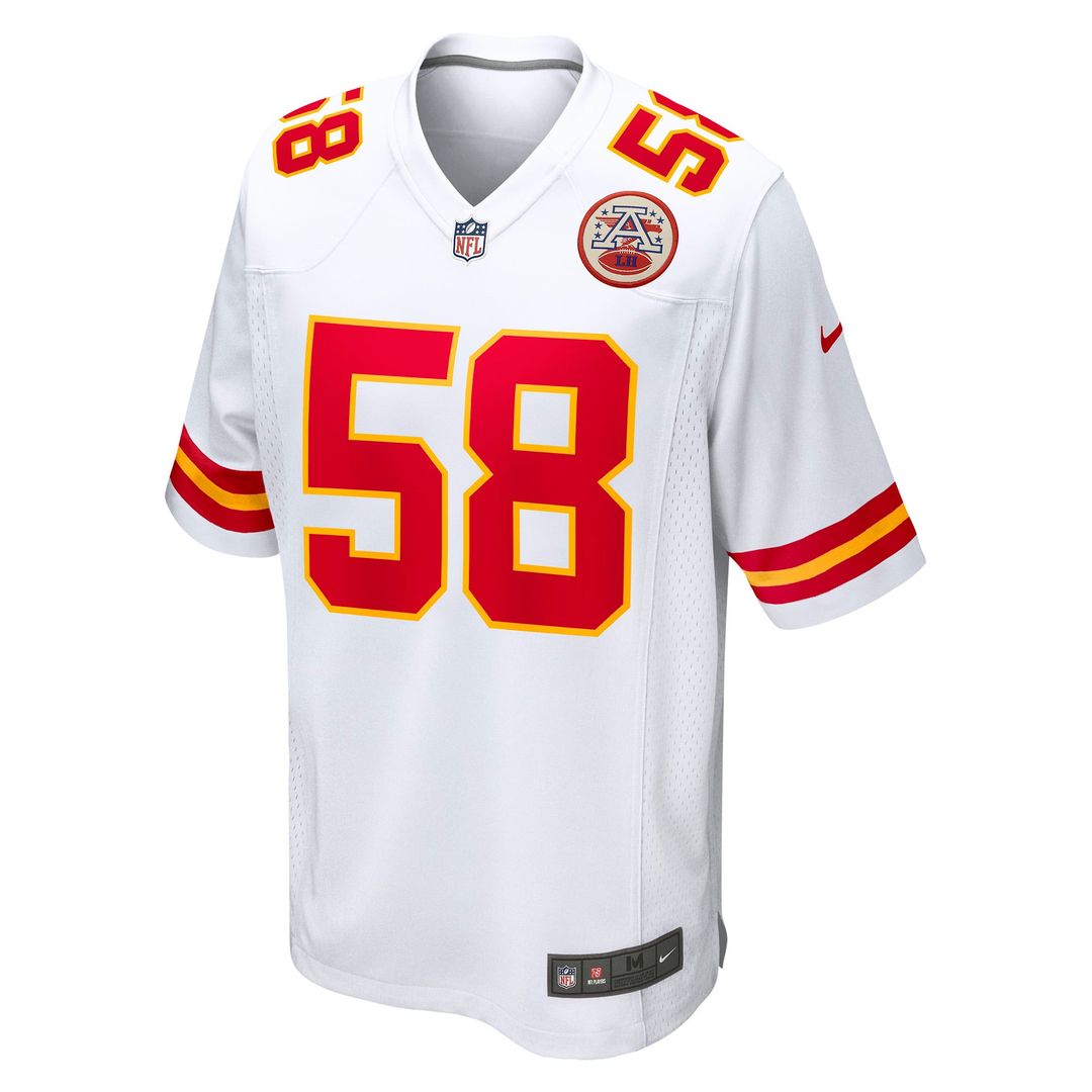 Derrick Thomas Kansas City Chiefs Retired Player Jersey - White