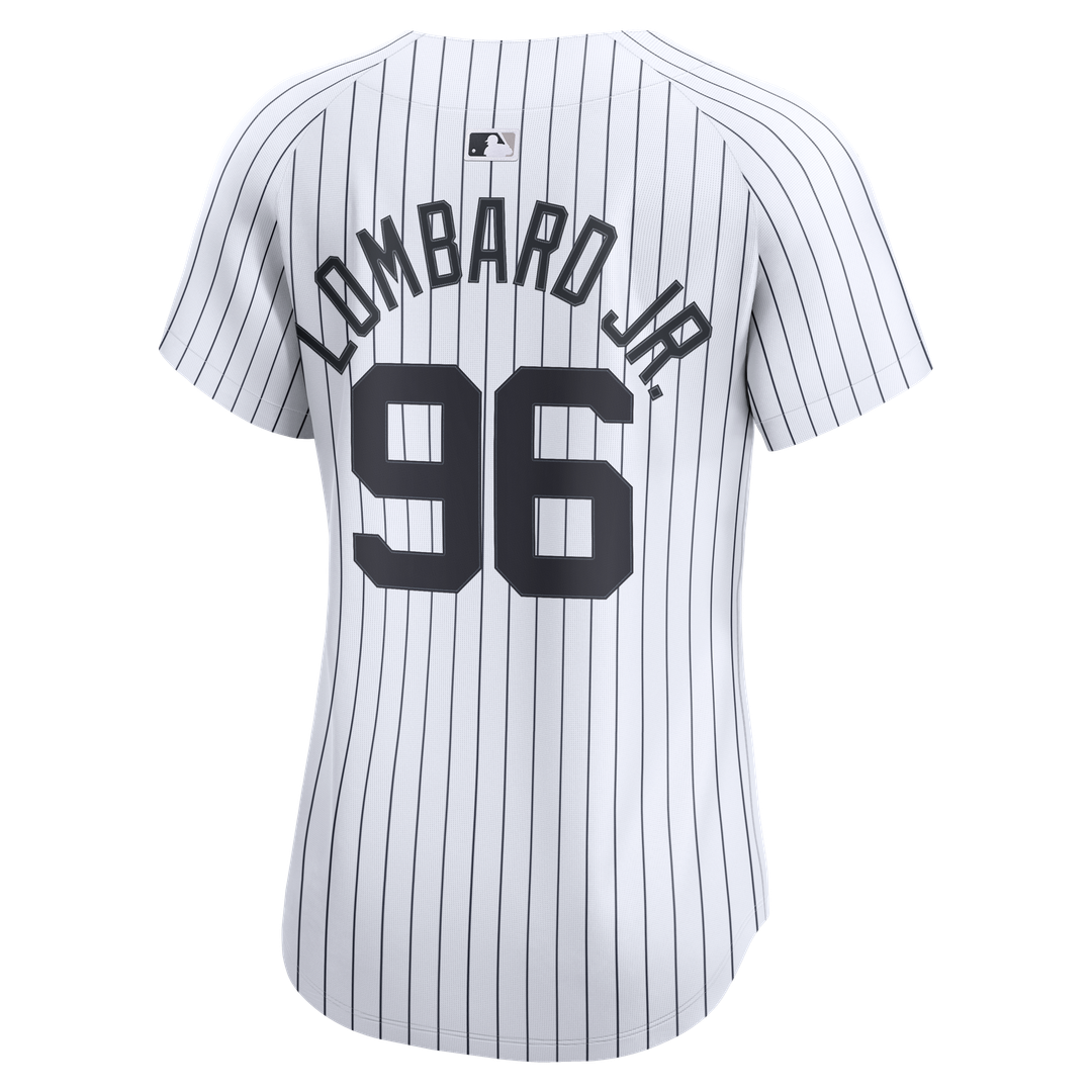George Lombard Jr. New York Yankees Women's Home Jersey - White