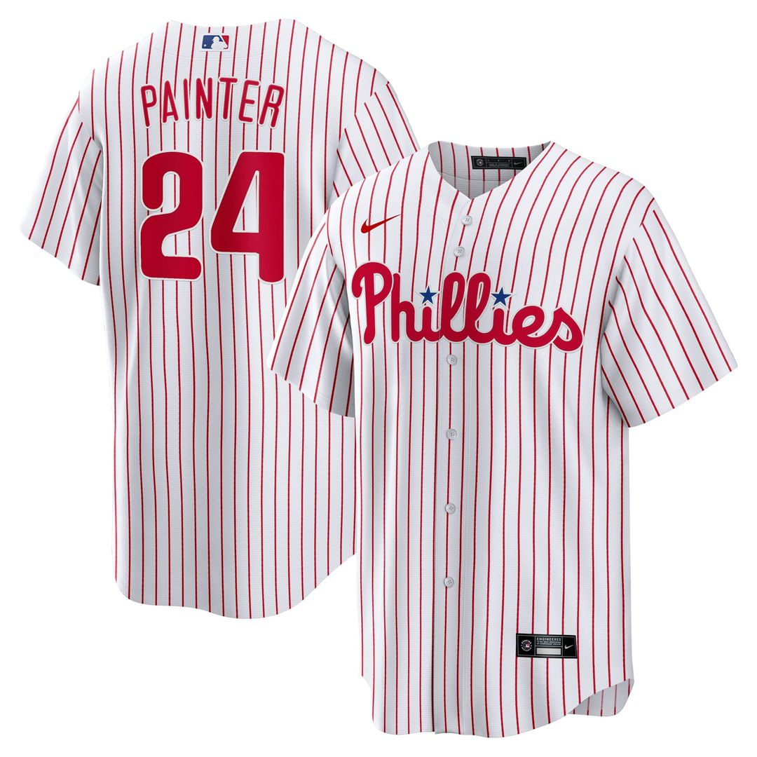 Andrew Painter Philadelphia Phillies Home Jersey - White
