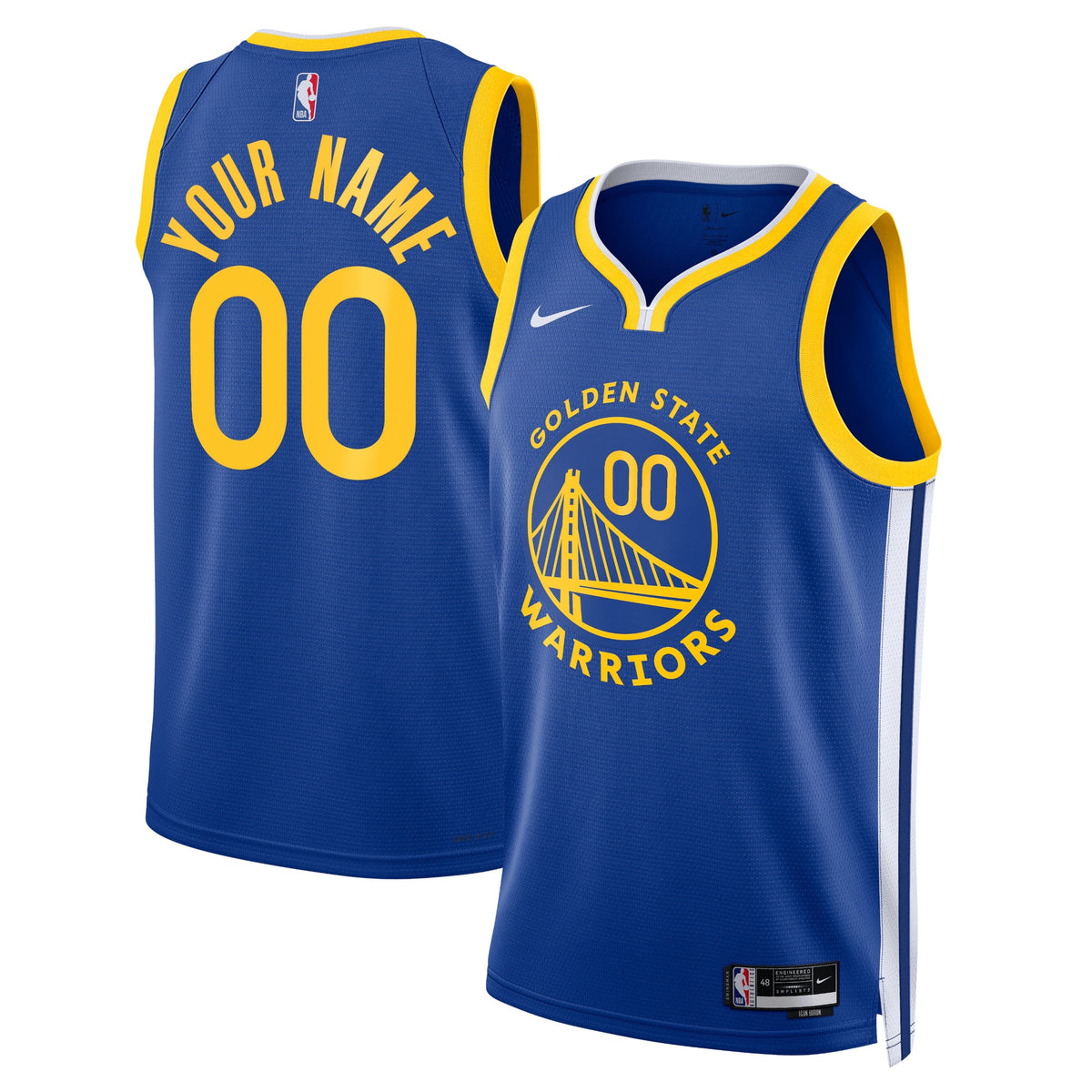 Golden State Warriors Jersey - Custom - Unisex