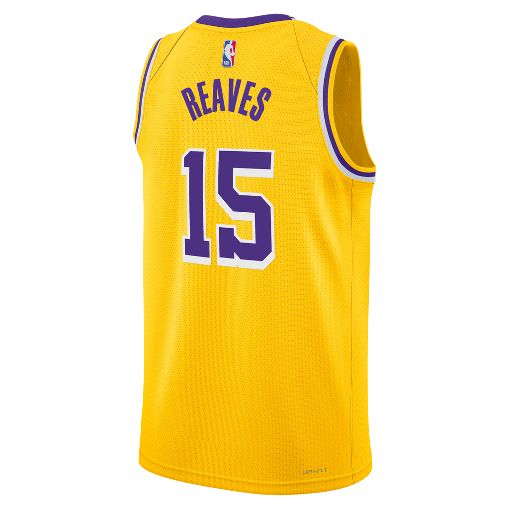 Los Angeles Lakers Jersey - Gold - Austin Reaves - Unisex