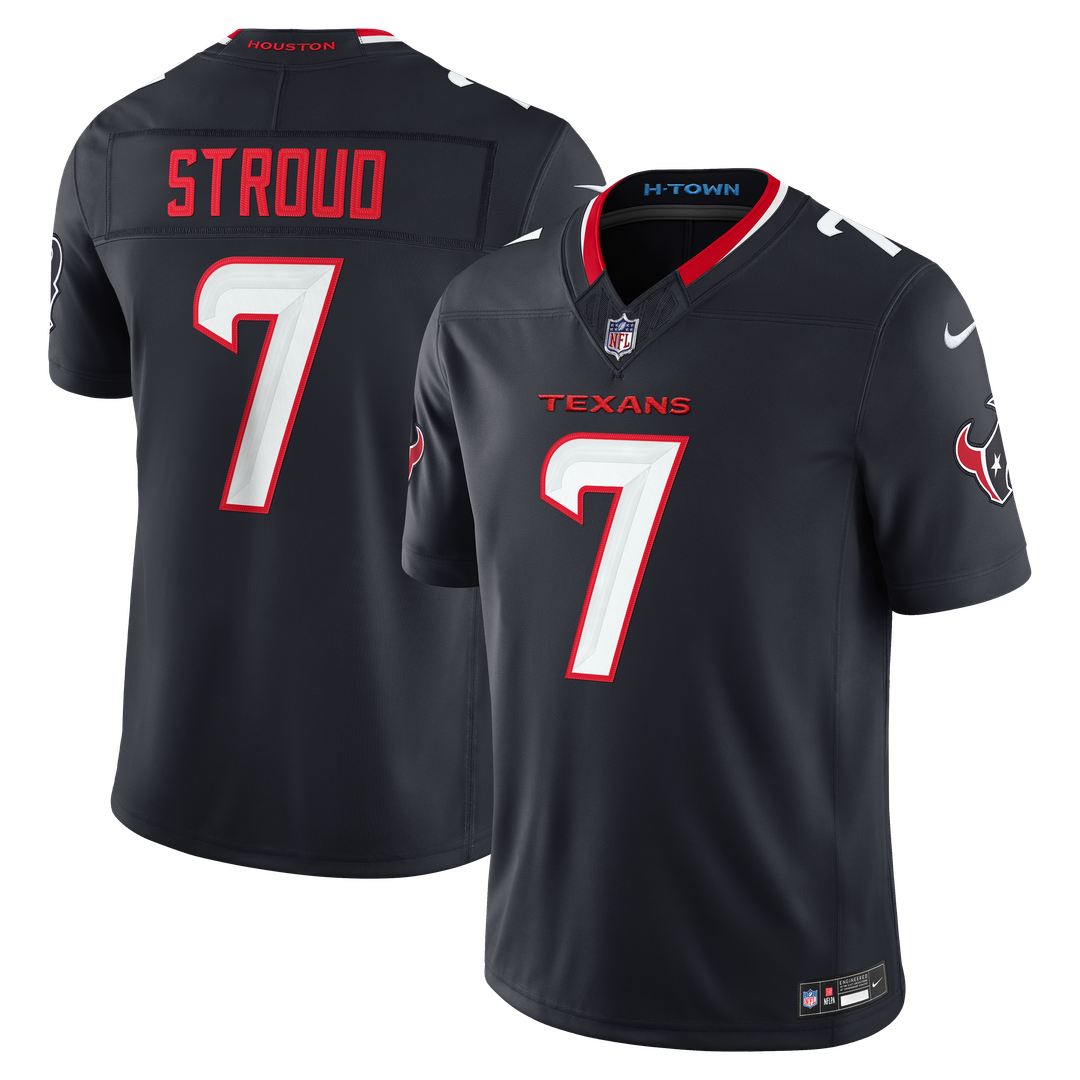 C.J. Stroud Houston Texans Team Stitched Jersey - Navy