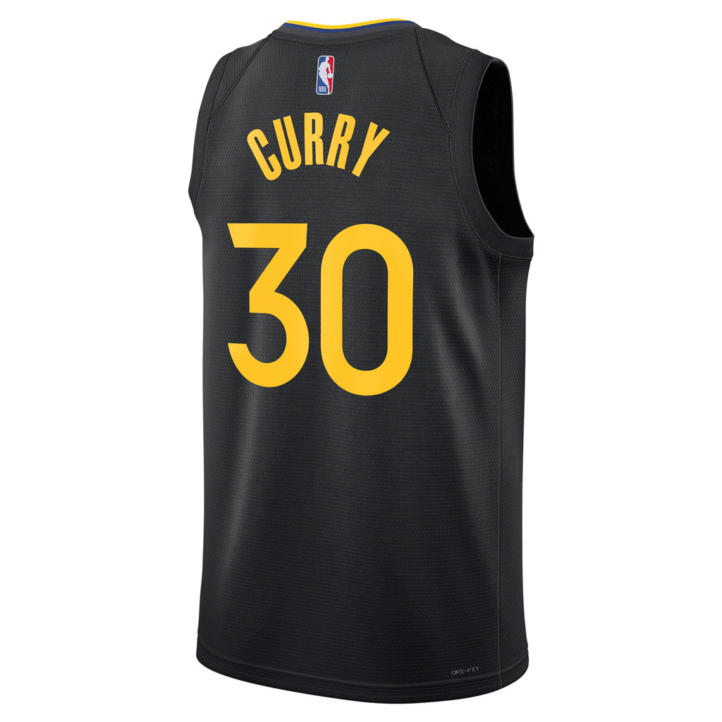 Golden State Warriors 2024/25 Jersey - Black - Stephen Curry - Unisex