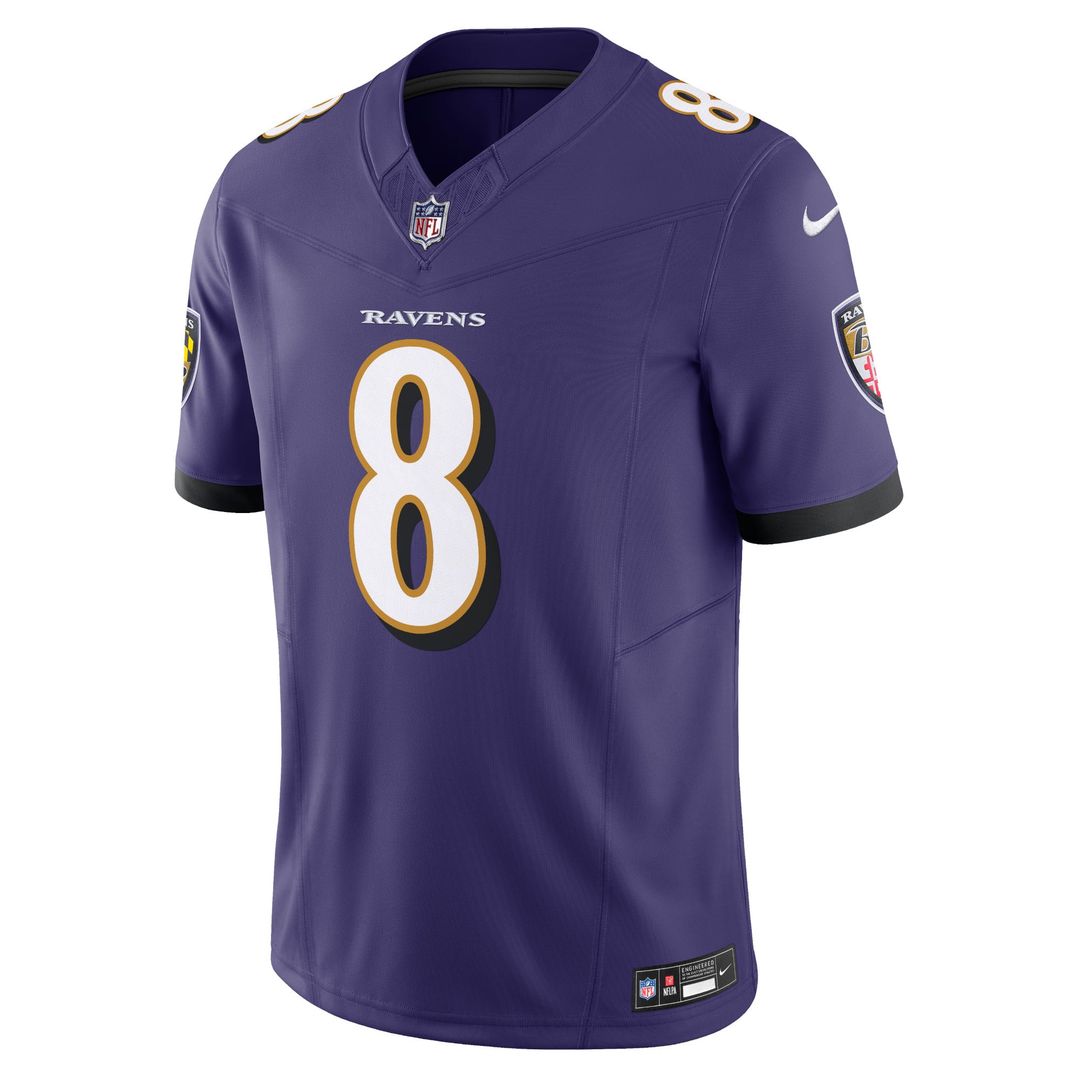 Lamar Jackson Baltimore Ravens Jersey - Purple