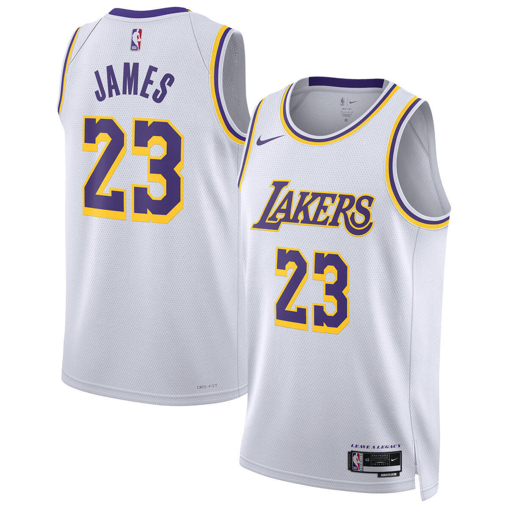 Los Angeles Lakers Association Jersey - Lebron James - Unisex