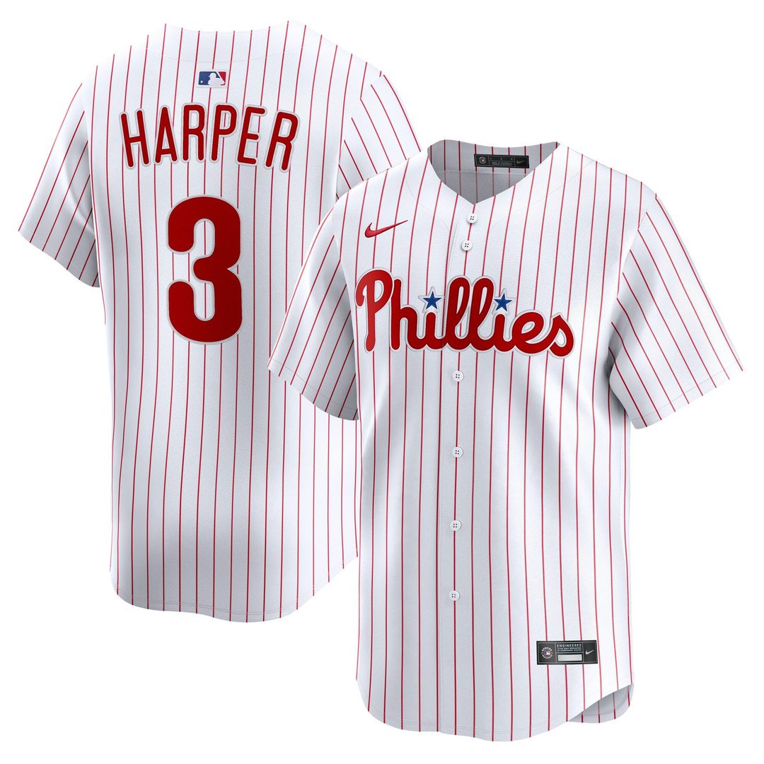 Bryce Harper Philadelphia Phillies Road Jersey - Gray