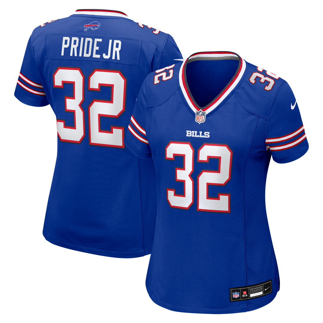 Toriano Pride Jr. Buffalo Bills Women's Team Jersey - Royal