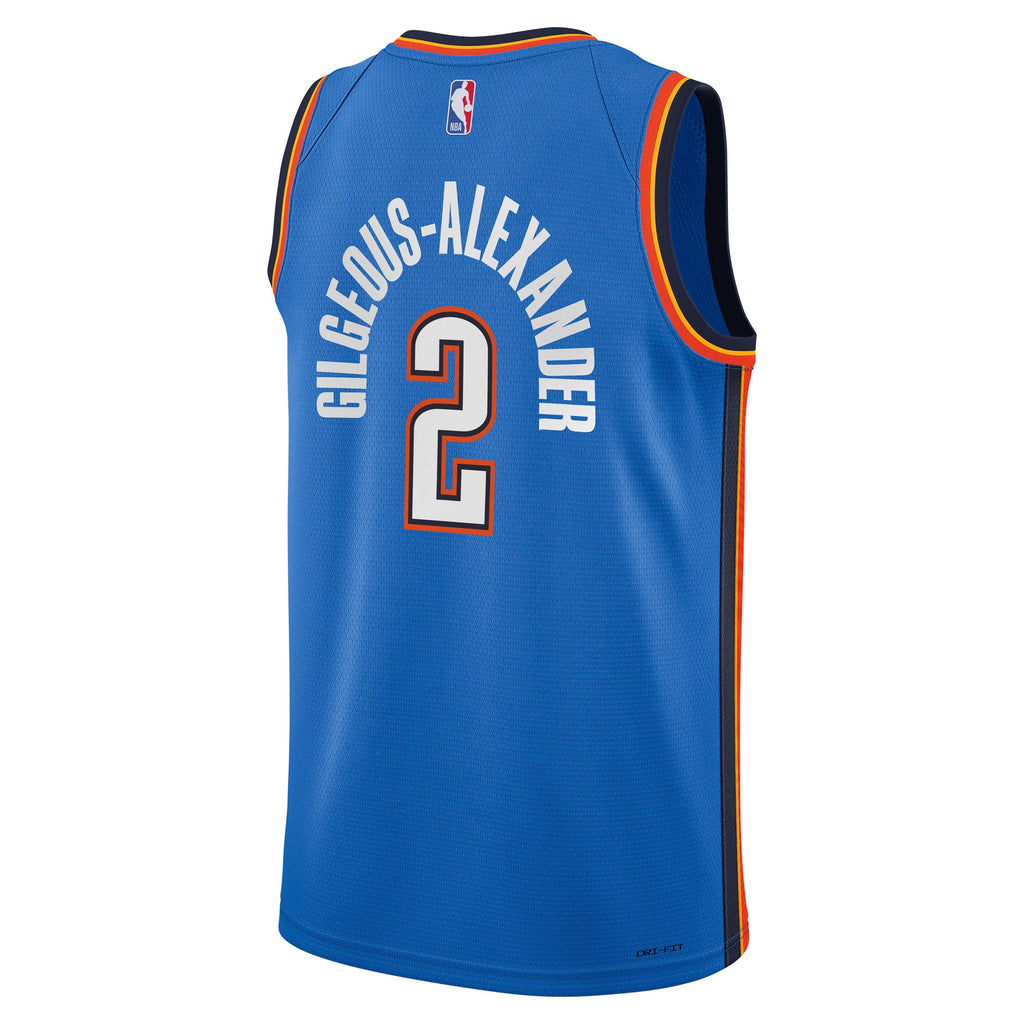 Oklahoma City Thunder Youth Jersey NE - Shai Gilgeous-Alexander