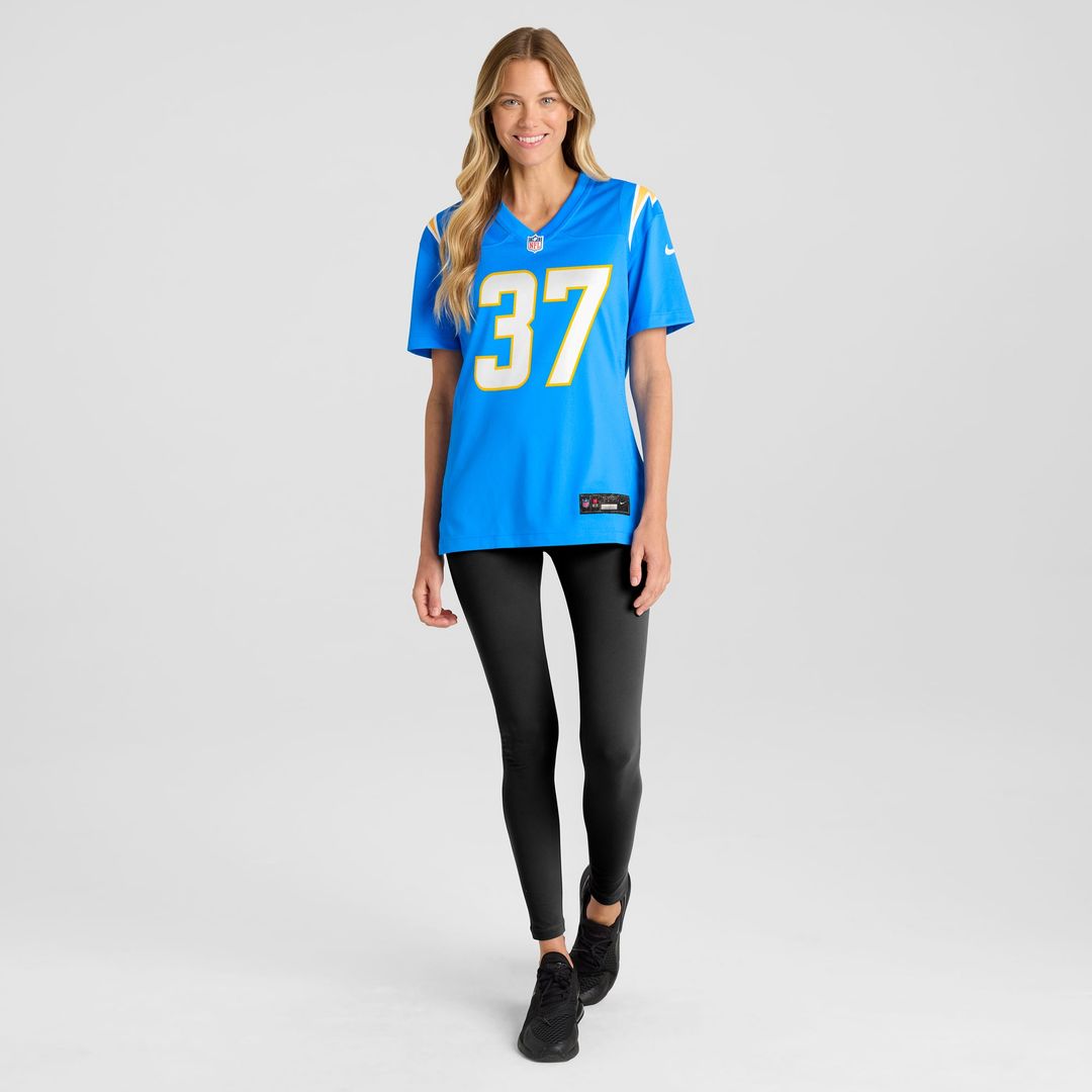 Tony Jefferson Los Angeles Chargers Women's Team Jersey - Powder Blue