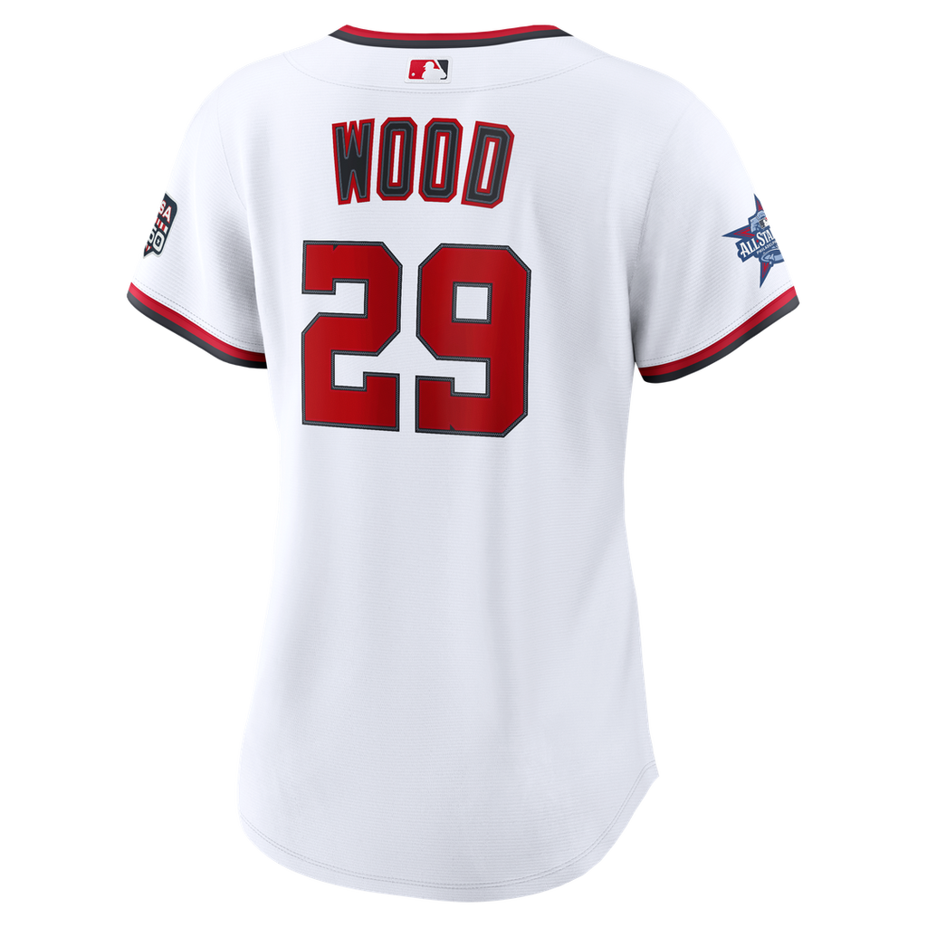 2026 All-Star Game Women's Washington Nationals James Wood White Jersey