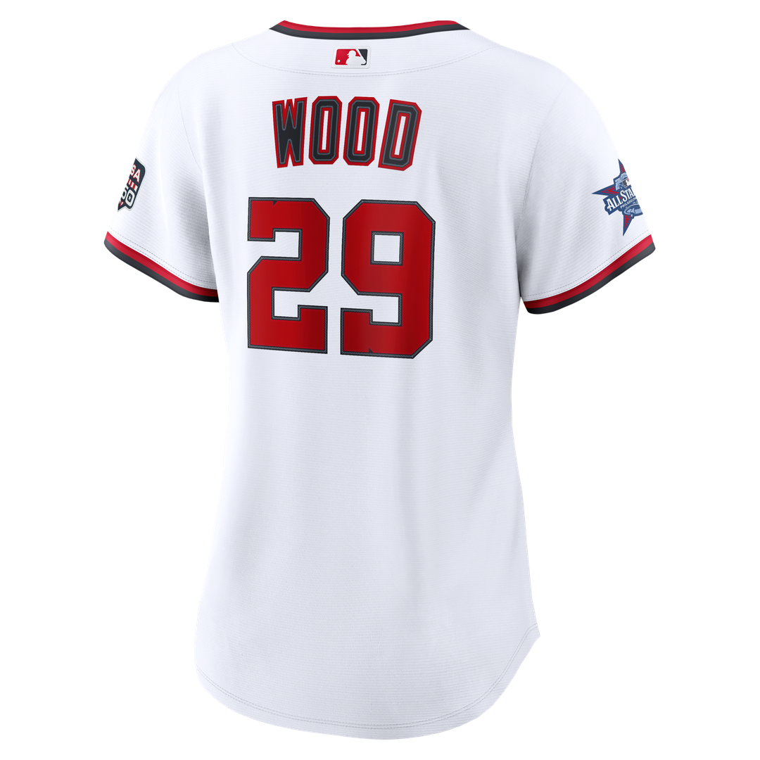 2026 All-Star Game Women's Washington Nationals James Wood White Jersey
