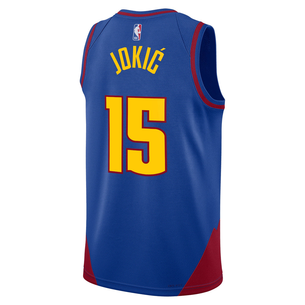 Denver Nuggets Jersey - Blue - Nikola Jokic - Unisex