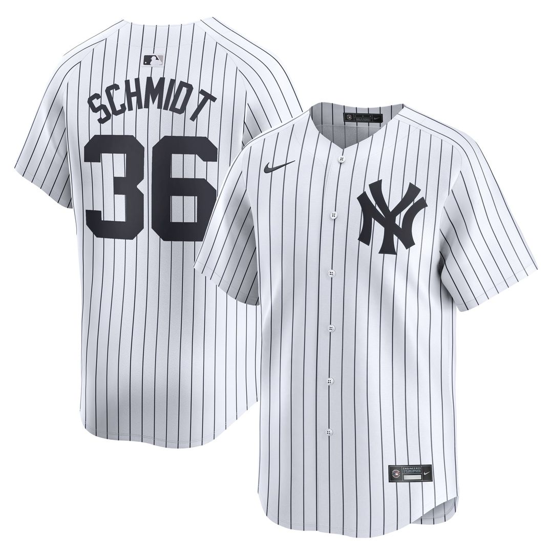 Clarke Schmidt New York Yankees Home Jersey - White