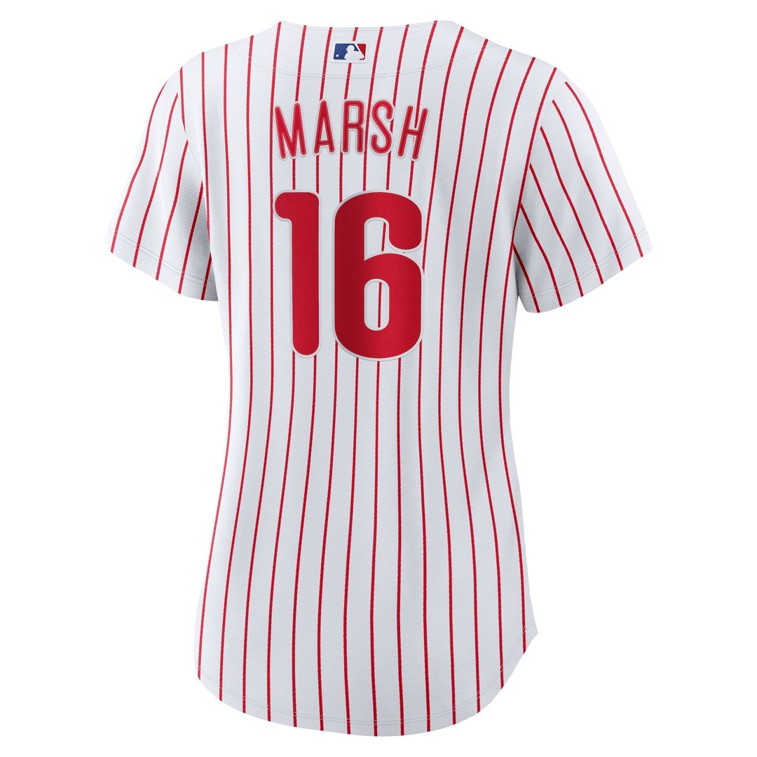 Brandon Marsh Philadelphia Phillies Women's Home Jersey - White