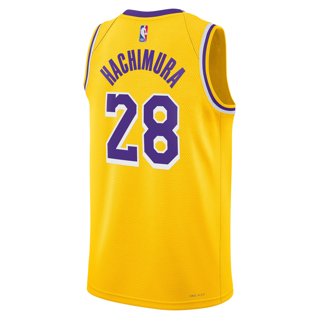 Los Angeles Lakers Jersey - Gold - Rui Hachimura - Youth