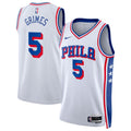 Quentin Grimes Philadelphia 76ers Association Edition Swingman Jersey - White - Unisex