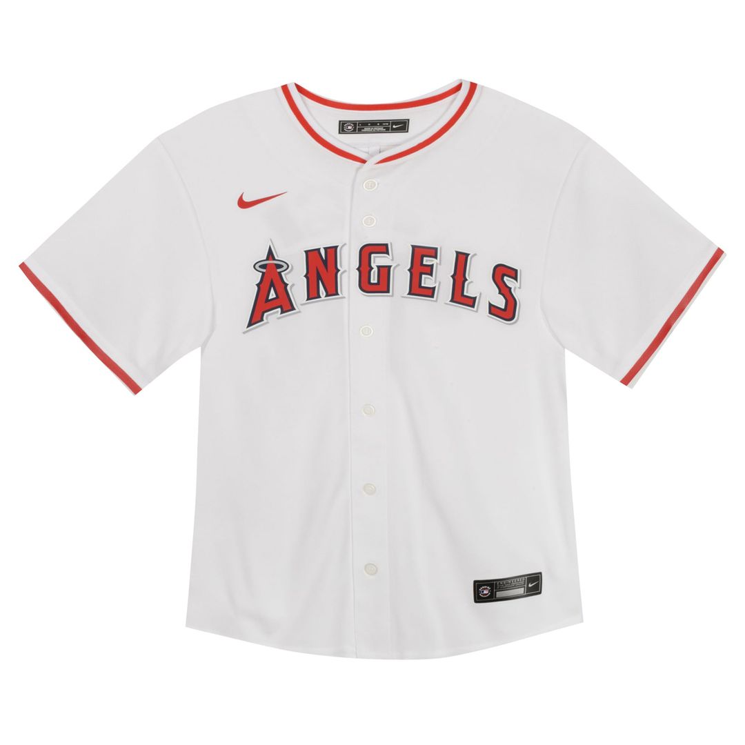 Mike Trout Los Angeles Angels Toddler Jersey - White
