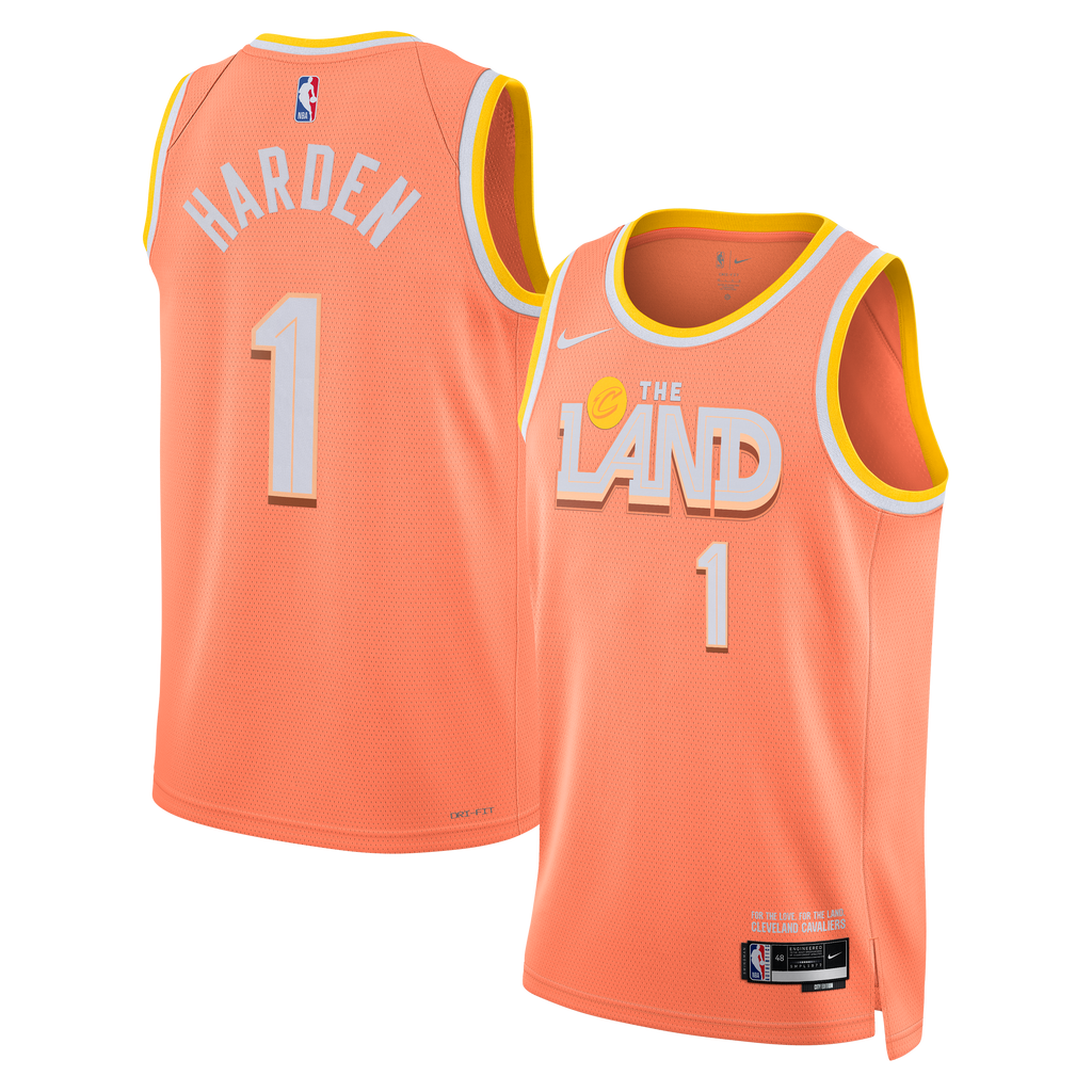 Cleveland Cavaliers 2025/26 Jersey - Custom - Unisex - James Harden