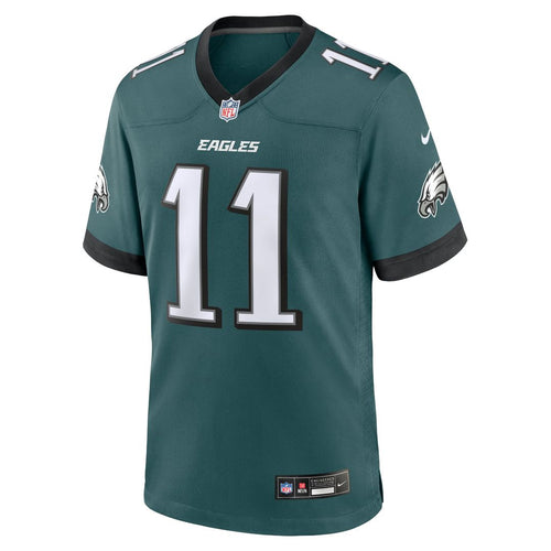 A.J. Brown Philadelphia Eagles Team Jersey - Midnight Green