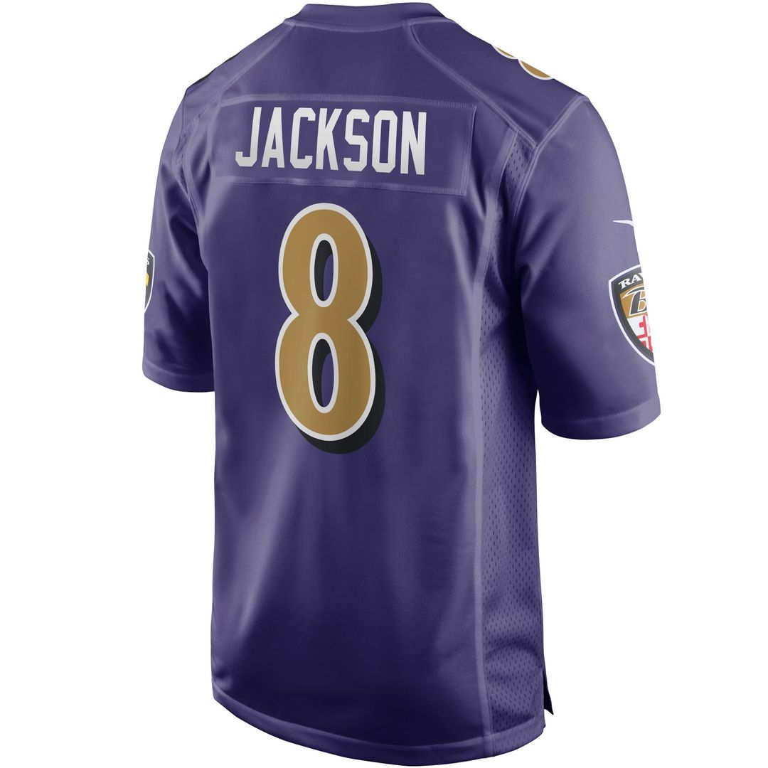 Lamar Jackson Baltimore Ravens Alternate Jersey - Purple