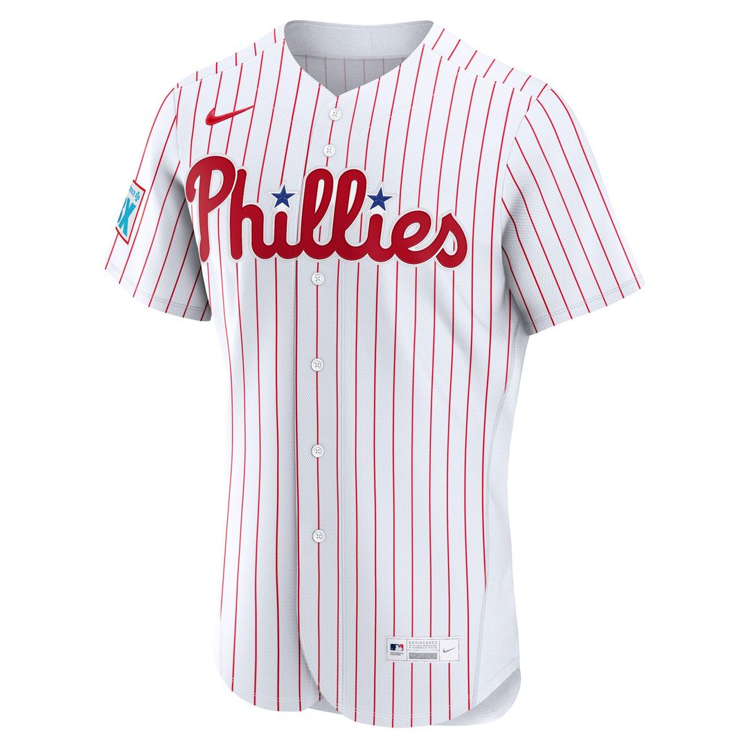 Philadelphia Phillies Alternate Sponsor Patch Jersey - Light Blue