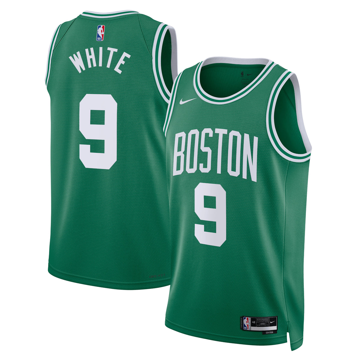 Boston Celtics Jersey - Kelly Green - Derrick White - Unisex