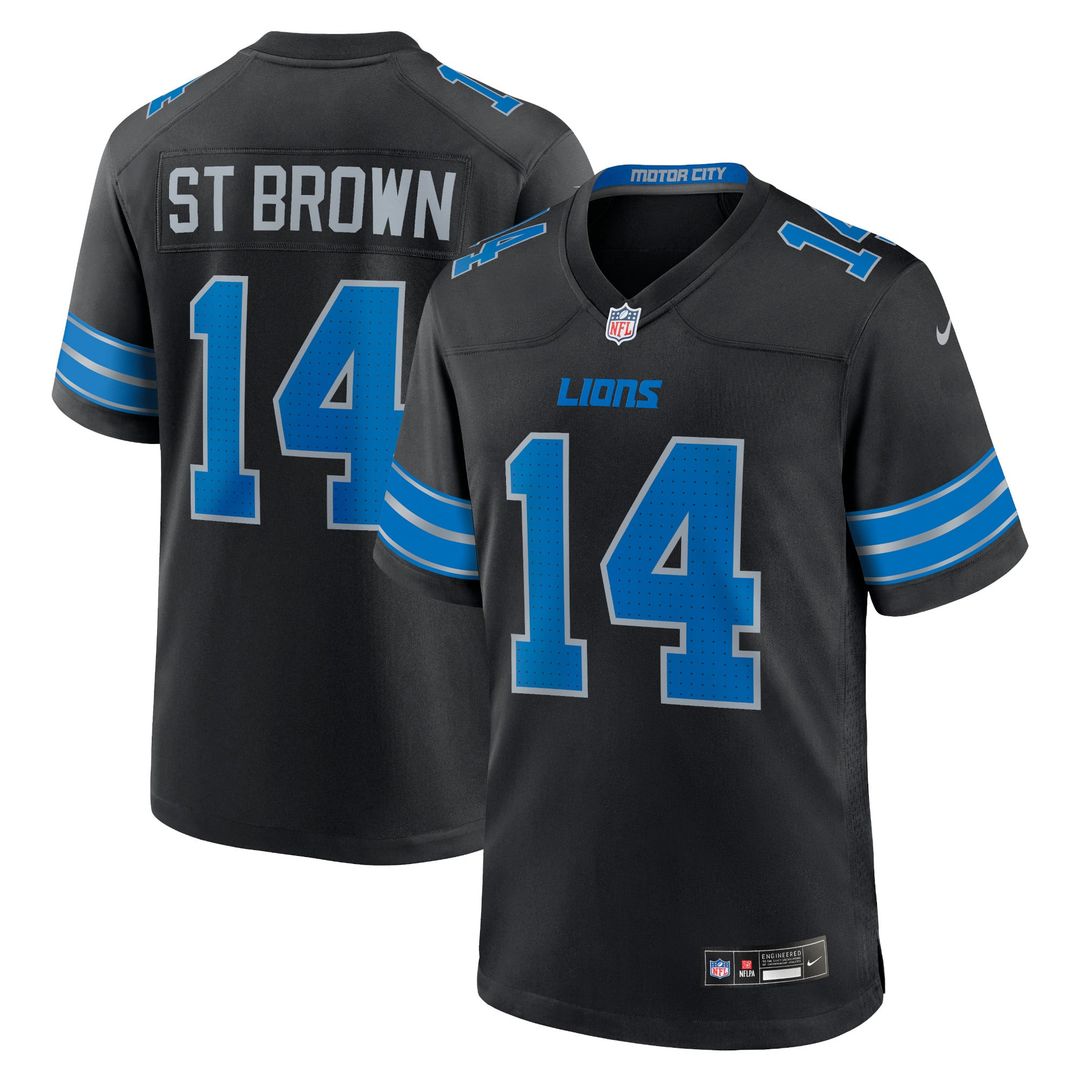 Amon-Ra St. Brown Detroit Lions Jersey - White