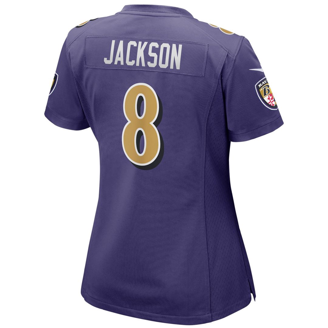 Lamar Jackson Baltimore Ravens Women's Alternate Jersey - Purple