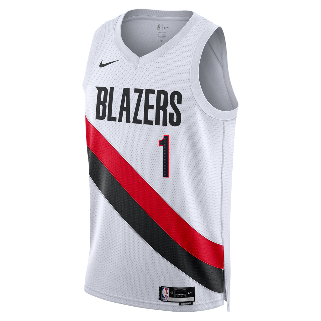 Portland Trail Blazers Replica Jersey - White - Ja Morant - Unisex