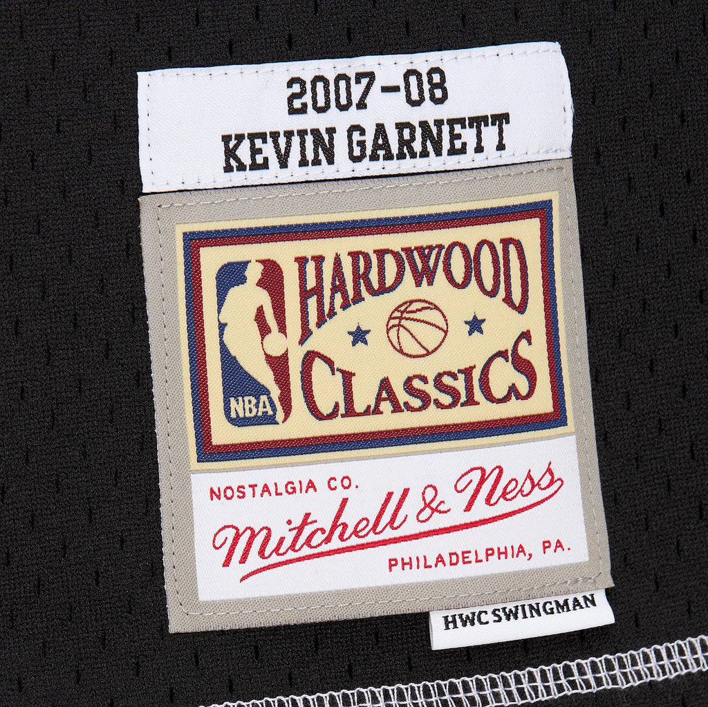 Boston Celtics Kevin Garnett 2007 Contrast 2K Jersey - Black